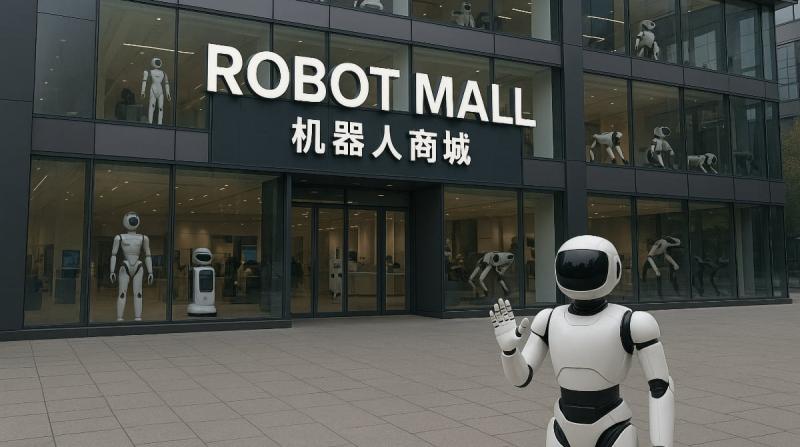 В Китаї запустили Robot Mall — першій у своєму роді торговий центр, призначений для роботів.