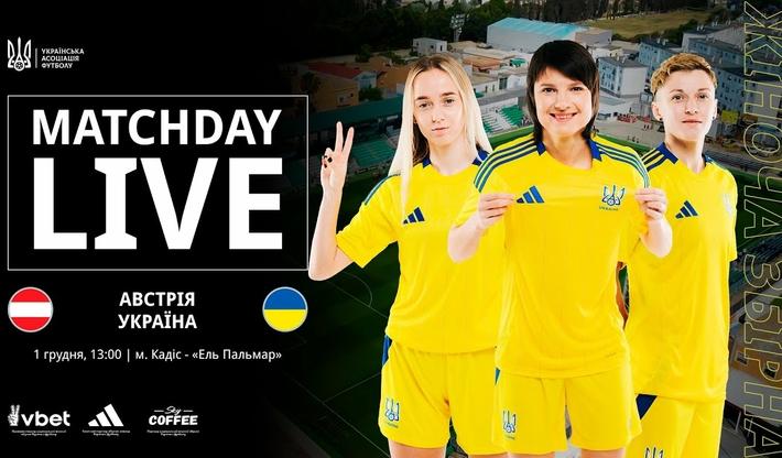Турнір ShePlays. Оголошено склад жіночої збірної України для матчу проти Австрії.