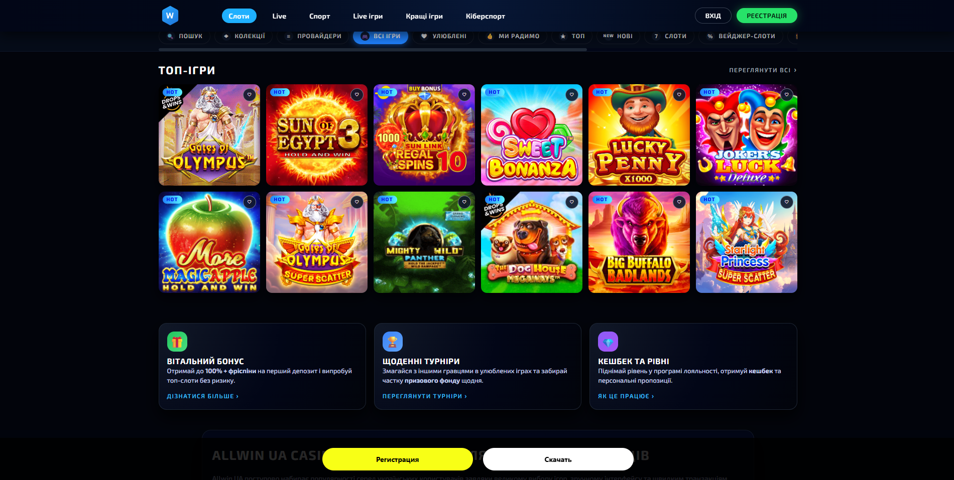 Allwin UA Casino: як налаштувати особисті ліміти так, щоб не знести депозит за один вечір